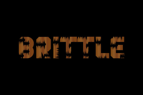 Brittle: A Bold Display Font for Sharp, Impactful Design