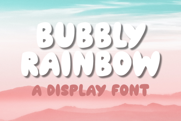 Bubbly Rainbow: Integrating Playful Typography into Professional and Educational Workflows