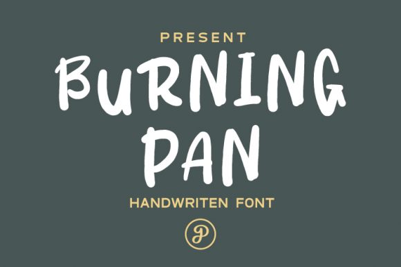 Burning Pan: A Quirky Display Font for Bold Visual Storytelling