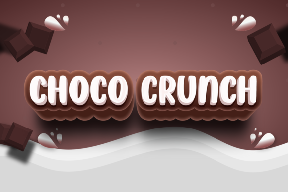Choco Crunch: Strategic Typography for Bold, Friendly Branding