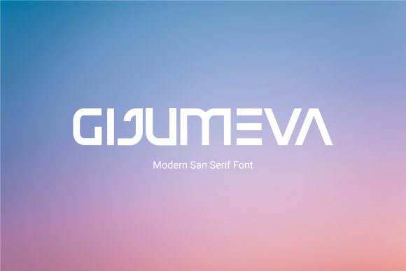 Gijumeva: Elevating Visual Identity with Simple, Modern Typography