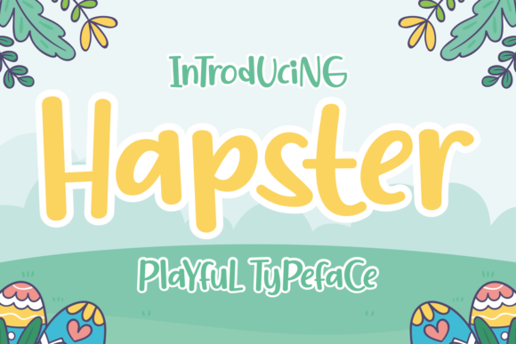 Hapster: The Whimsical Display Font That Adds Charm to Modern Design