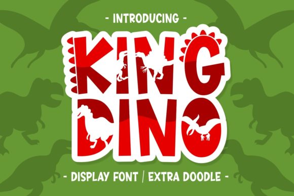 King Dino: The Bold, Friendly Typeface Redefining Playful Design