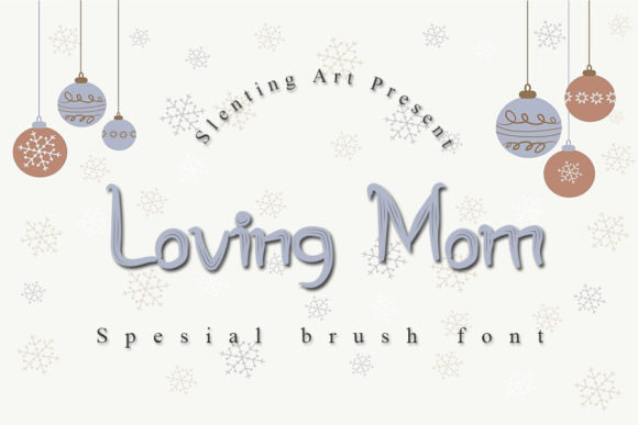Loving Mom: A Strategic Approach to Modern Display Typography