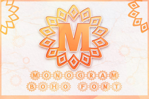 Monogram Boho Tribal Font Evaluation