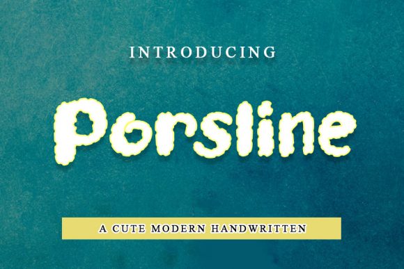 Porsline: Elevating Design with Sweet, Brittle Typography