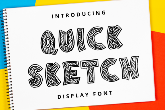 Quick Sketch: The Outlined Display Font for Creative Projects