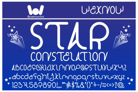 Star Constellation: Strategic Typography for Distinctive Brand Identity