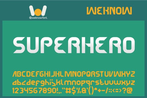 Superhero: Elevating Design with a Bold Display Typeface