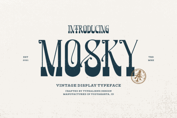 The Art of Distinctiveness: Why Mosky Redefines Vintage Typography for Modern Design