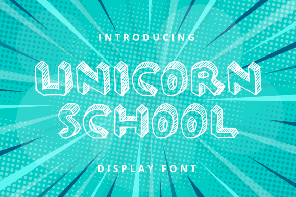 Unicorn School Font: Design Versatility