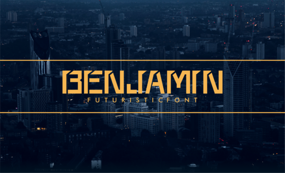 Why Benjamin and Benjamin Is the Bold, Geometric Display Font You Need for Modern Design